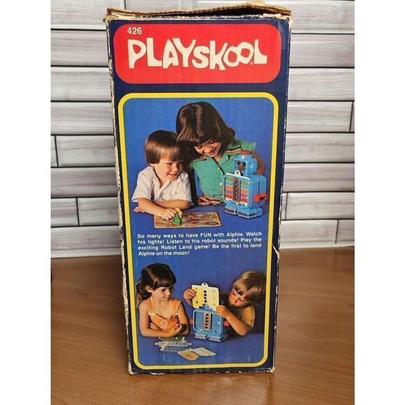 Vintage 1978 Playskool Alphie The Electronic Robot Tested and Working # A67 - Picture 11 of 16